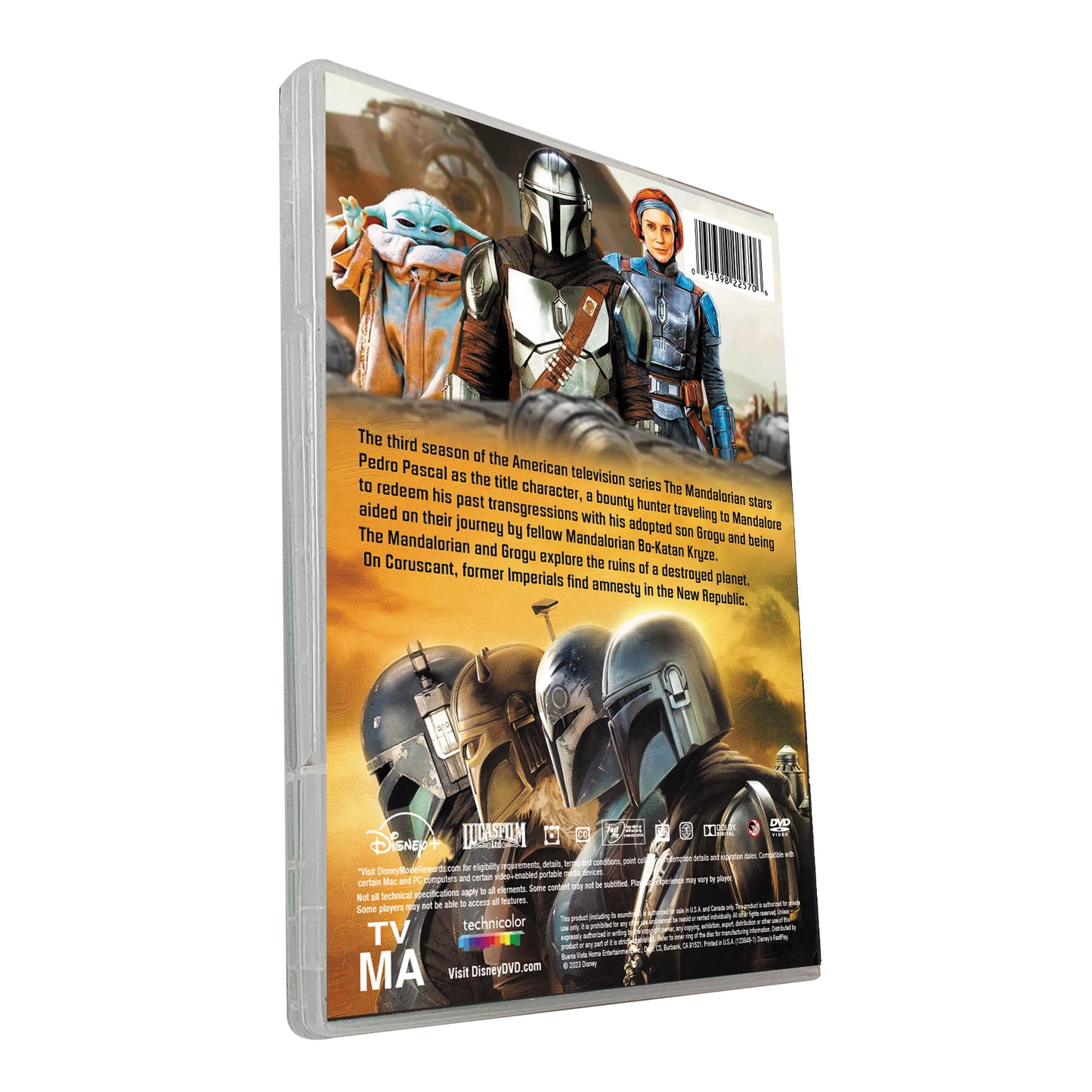 Star Wars The Mandalorian Season 3 - BRAND NEW (DVD)