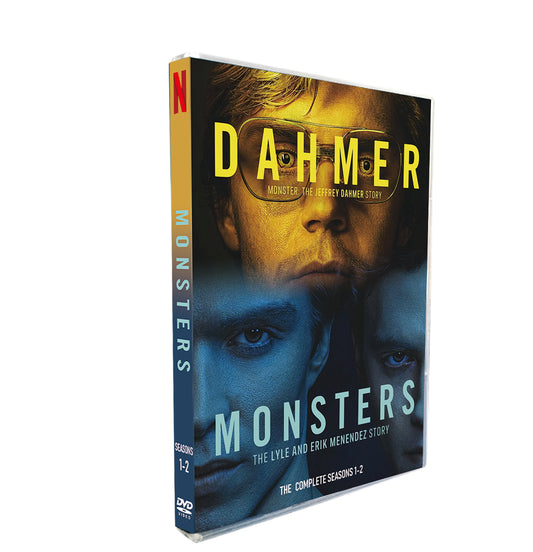 Monsters - Season 1 & 2: Dahmer & Menendez Stories - BRAND NEW (DVD)