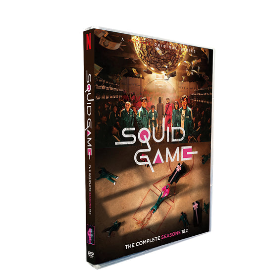 Squid Game - Season 1 & 2 - BRAND NEW (DVD)