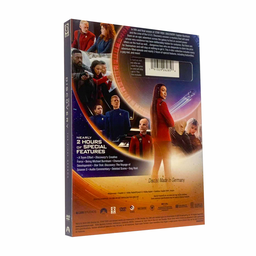 Star Trek Discover - The Final Season 5 DVD - BRAND NEW